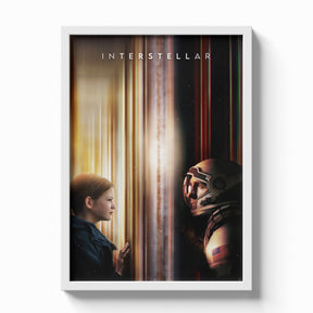 Interstellar Father Daughter Time Barrier Poster