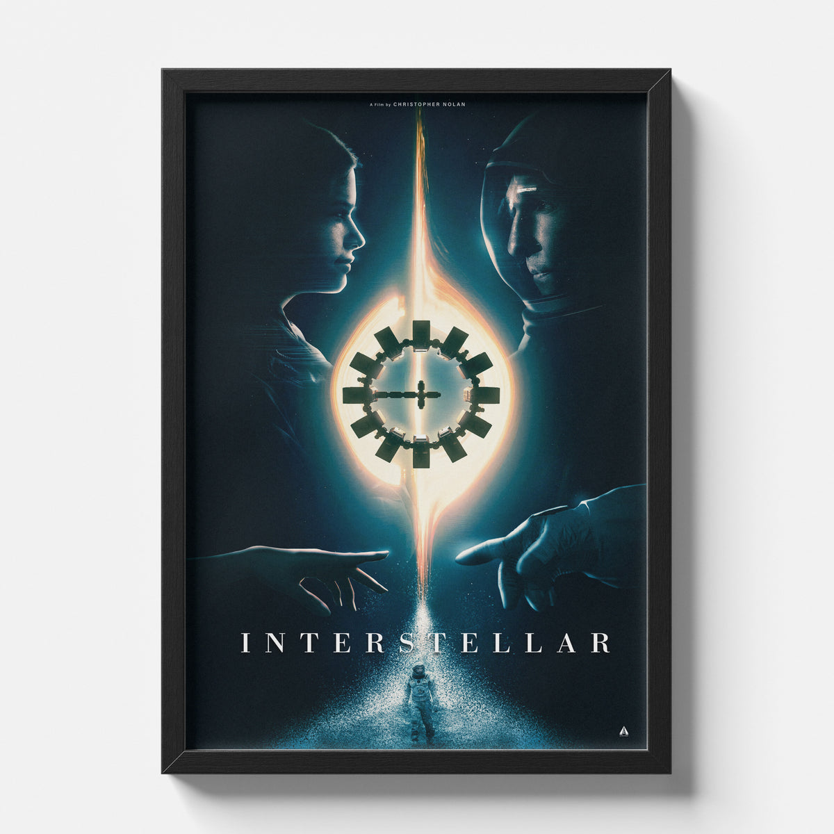Interstellar Time Love Symbolic Movie Poster