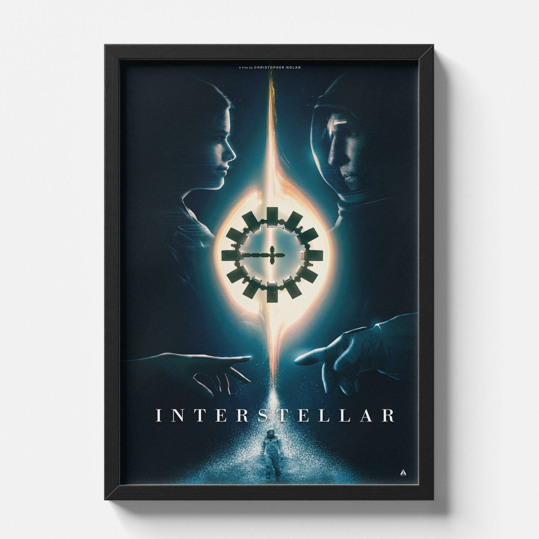 Interstellar Time Love Symbolic Movie Poster
