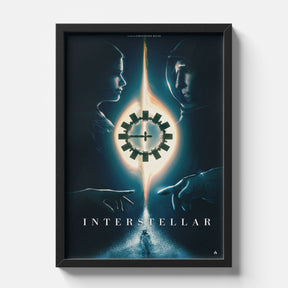 Interstellar Time Love Symbolic Movie Poster