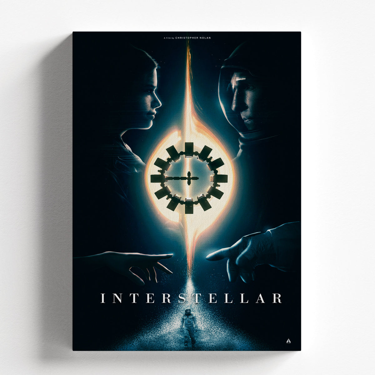 Interstellar Time Love Symbolic Movie Poster