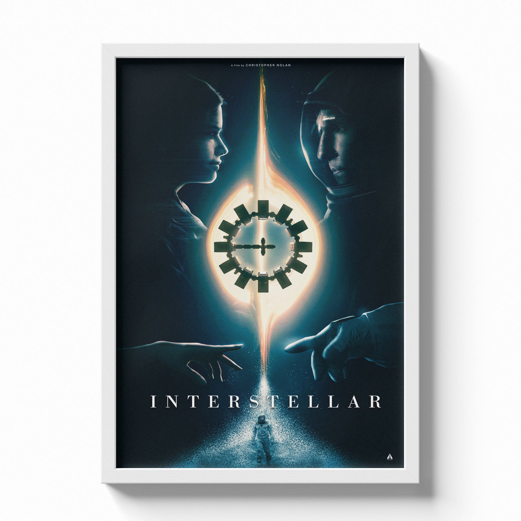 Interstellar Time Love Symbolic Movie Poster