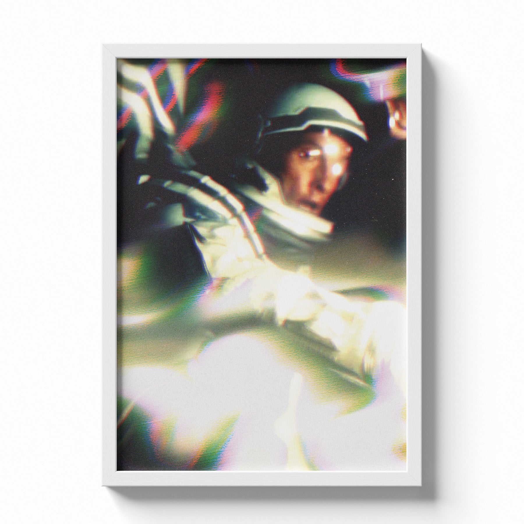 Interstellar Astronaut Time Distortion Poster