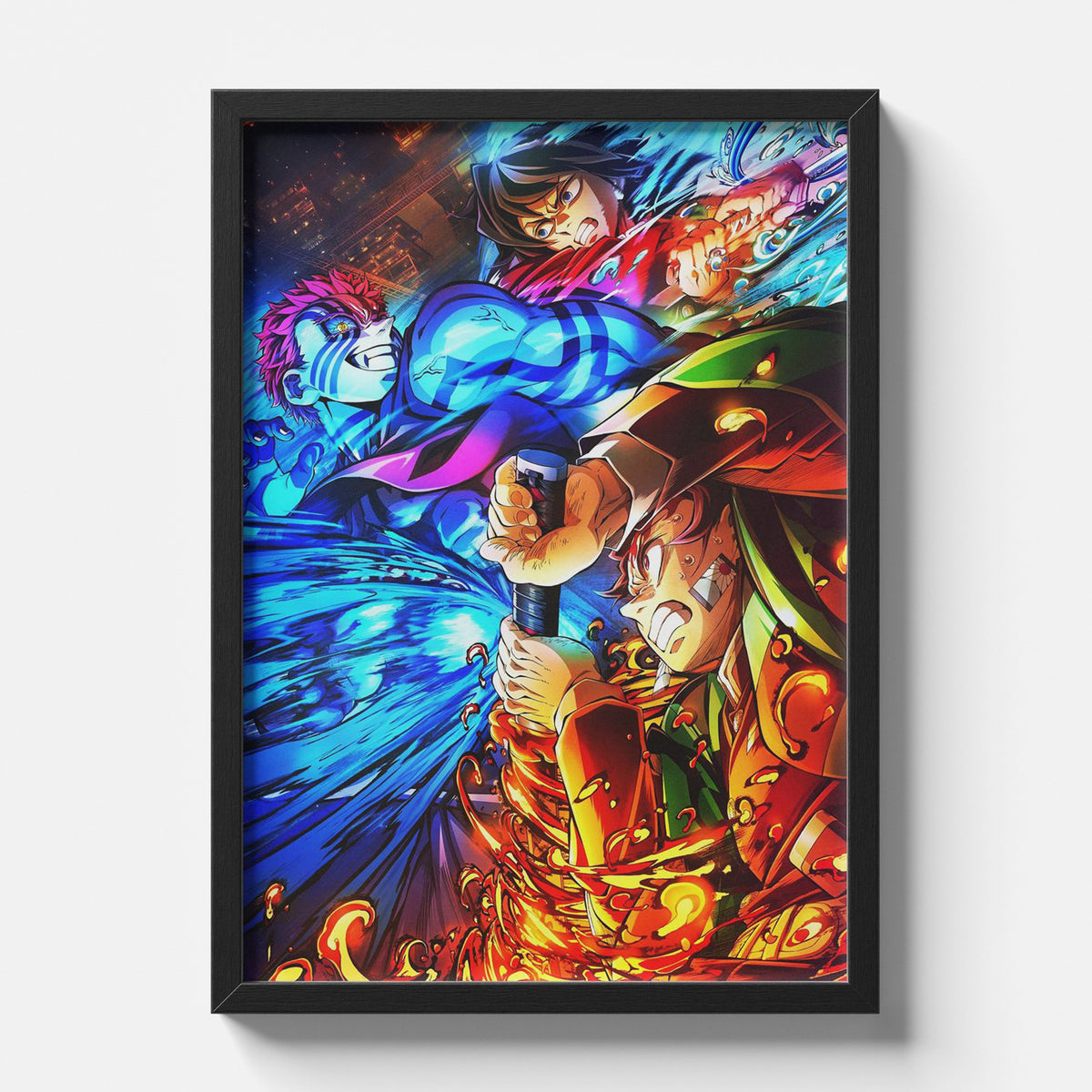 Demon Slayer Infinity Castle Clash Epic Anime Wall Poster