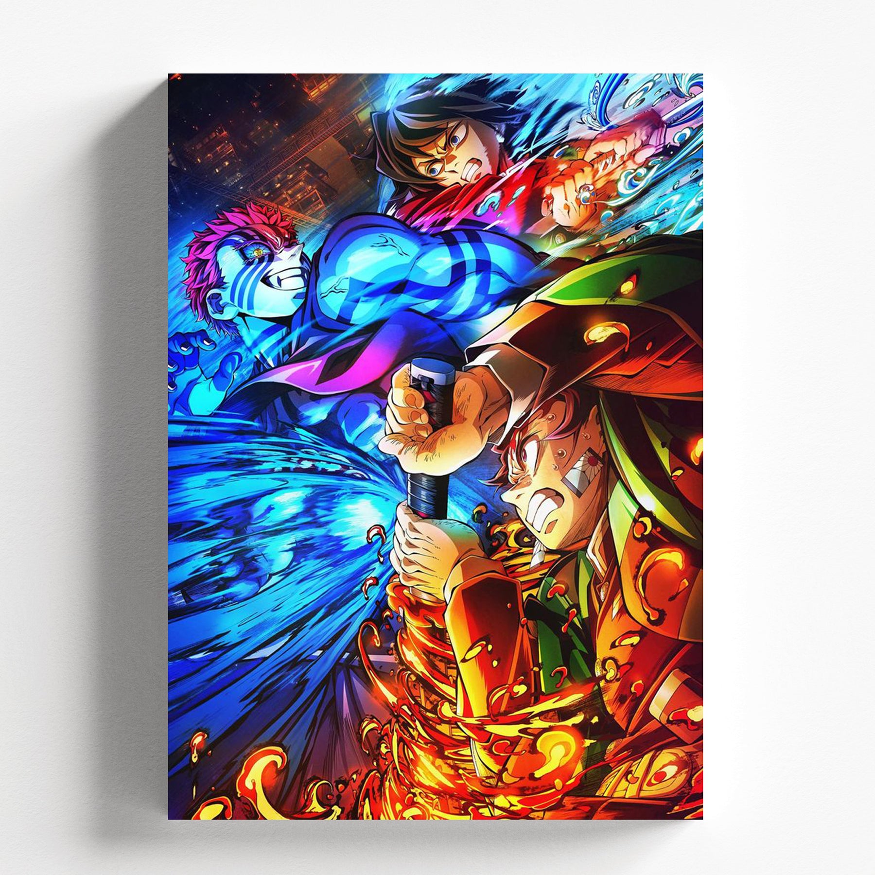 Demon Slayer Infinity Castle Clash Epic Anime Wall Poster