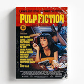 Pulp Fiction Classic Movie Poster Vintage Cinema Wall Art