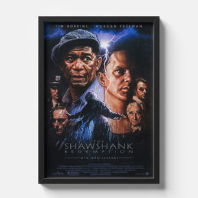 The Shawshank Redemption Movie Poster Cinematic Wall Art