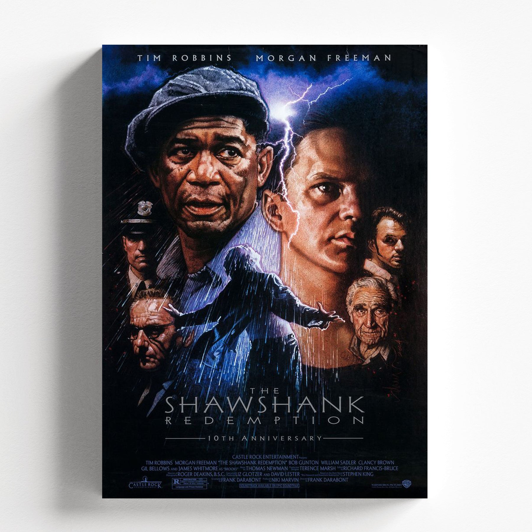 The Shawshank Redemption Movie Poster Cinematic Wall Art