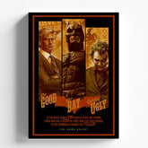 The Dark Knight Joker Batman Gotham Trio Wall Poster