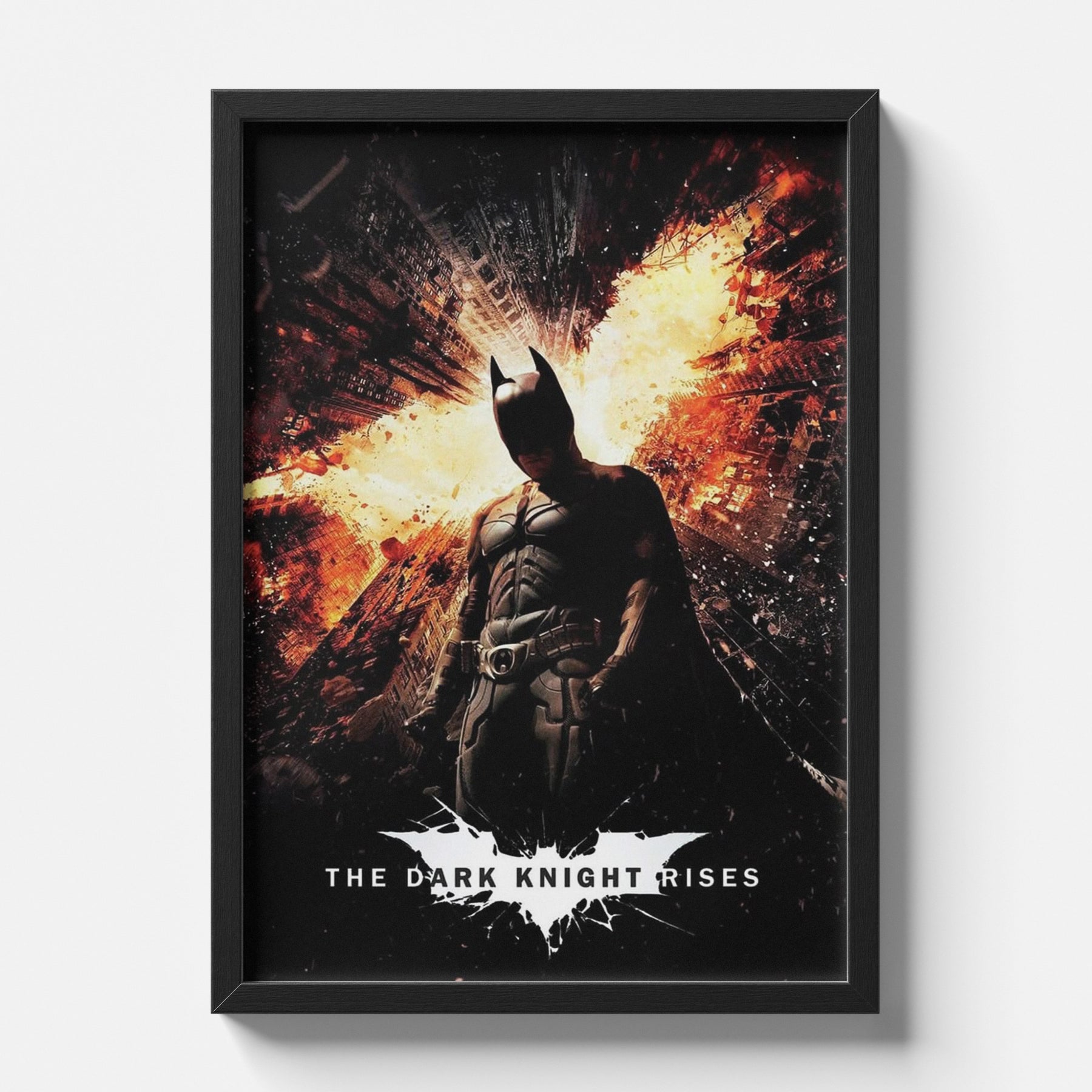 The Dark Knight Rises Explosive Gotham Movie Poster