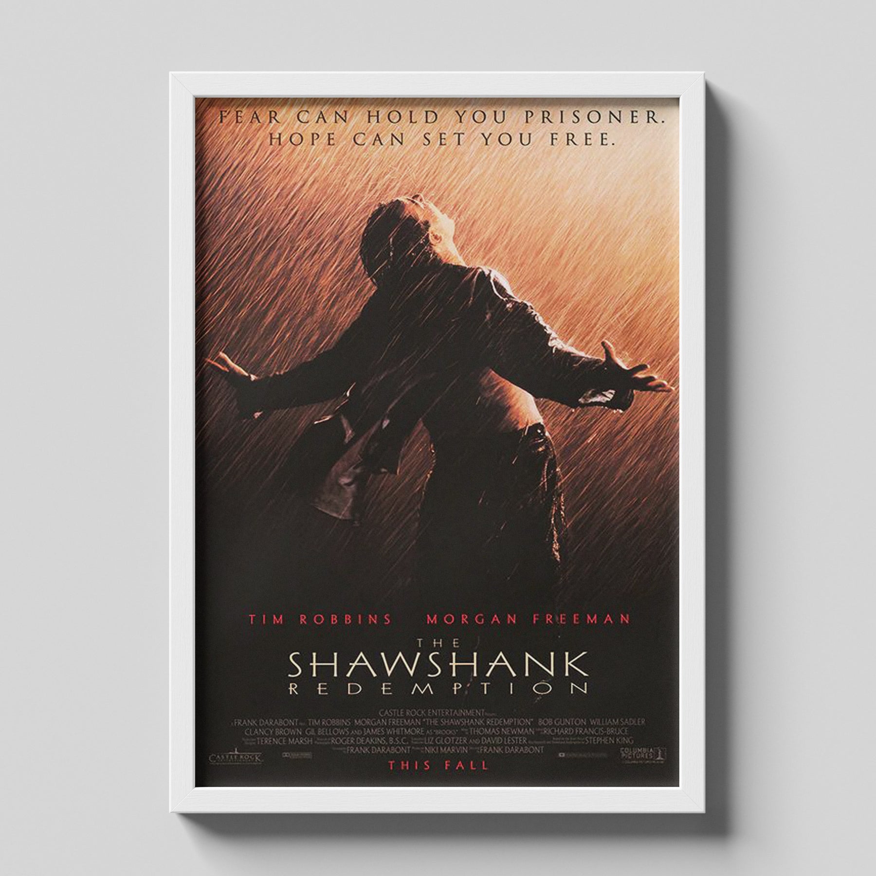 Shawshank Redemption Hope Freedom Cinematic Movie Poster
