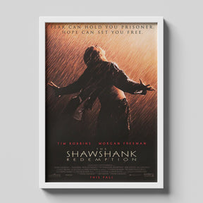 Shawshank Redemption Hope Freedom Cinematic Movie Poster