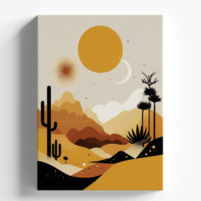 Boho Desert Landscape