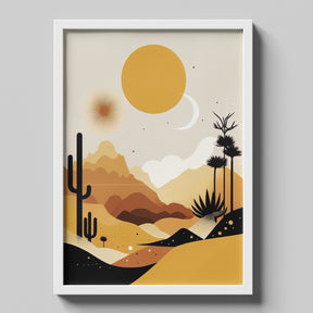 Boho Desert Landscape