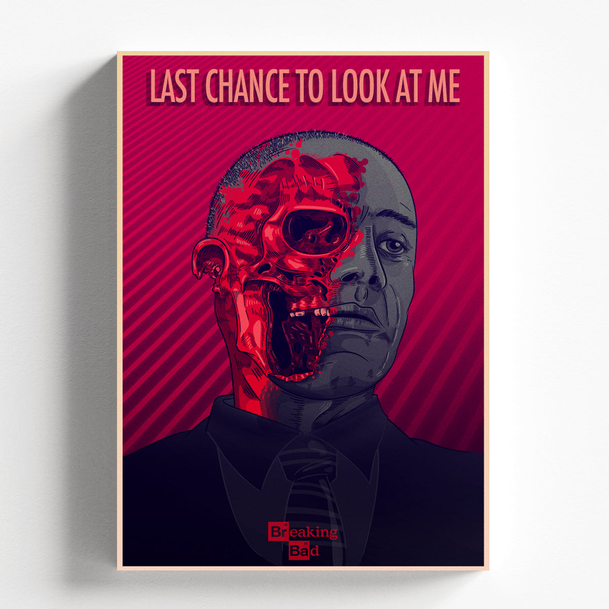 Breaking Bad Gustavo Fring “Last Chance to Look at Me” Poster