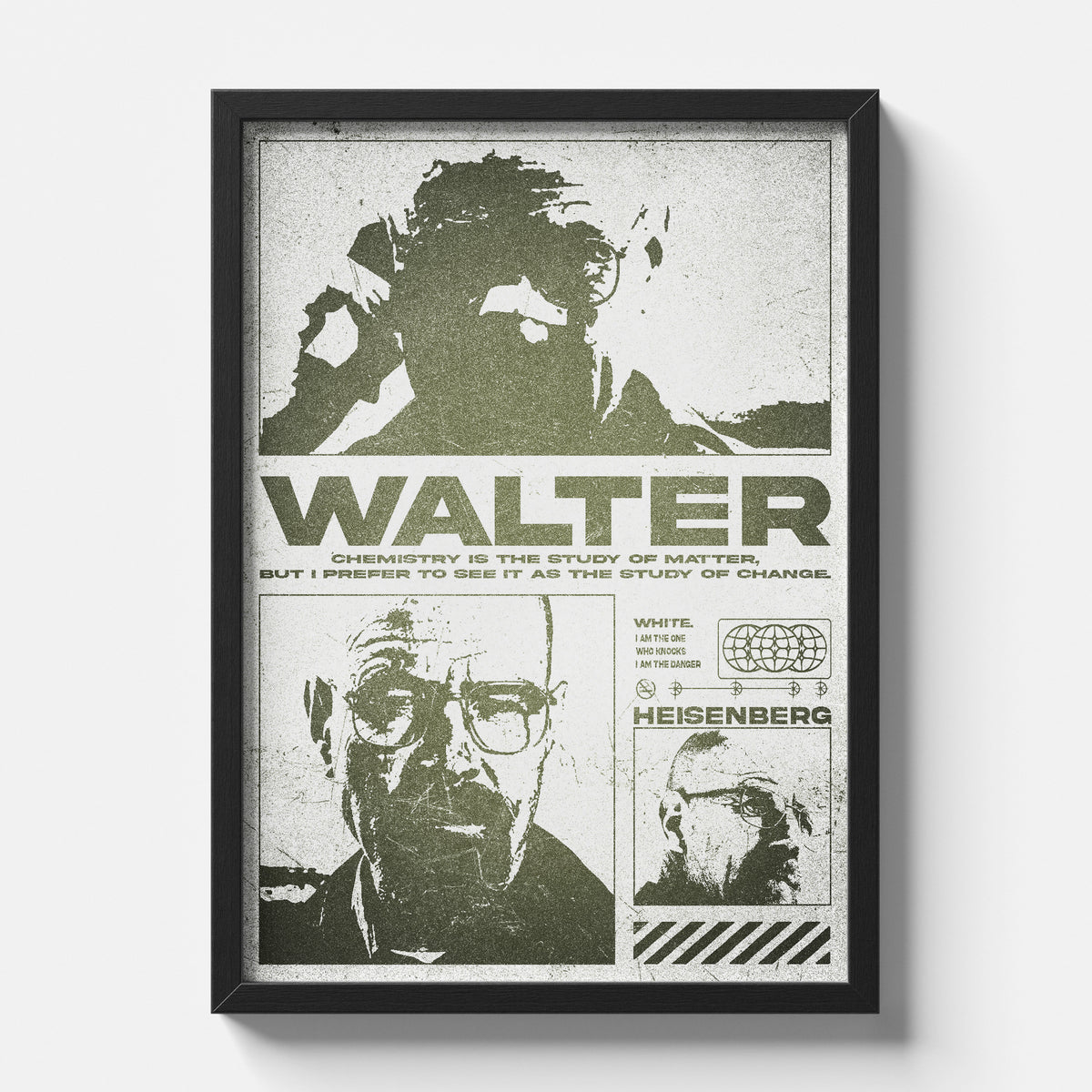 Breaking Bad Walter White Heisenberg Poster