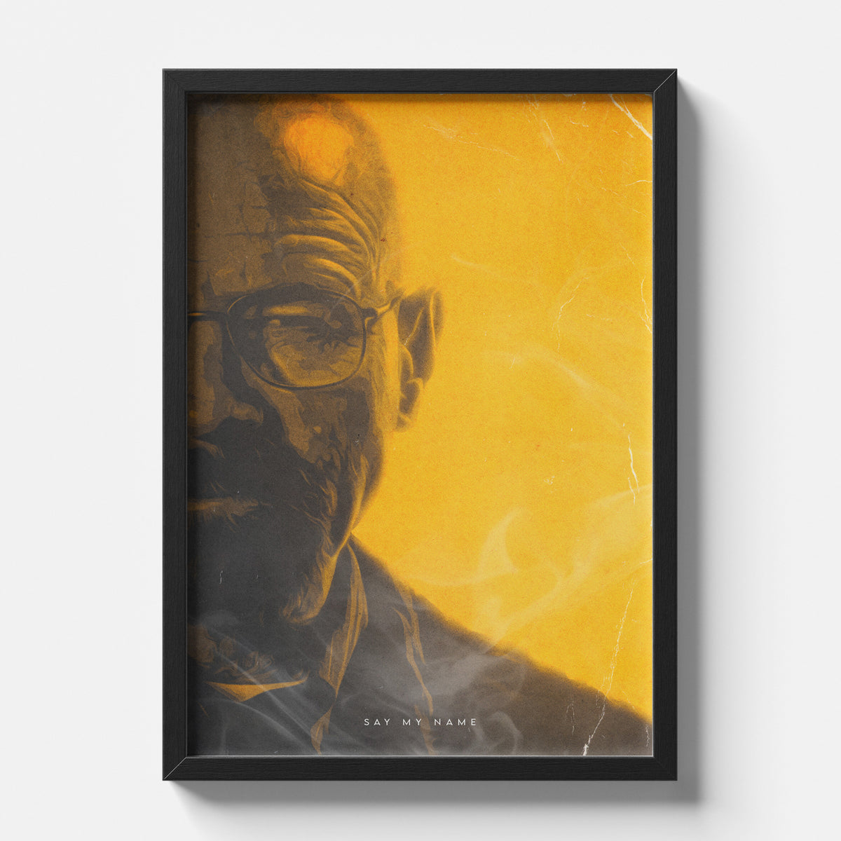 Breaking Bad Say My Name Walter White Poster