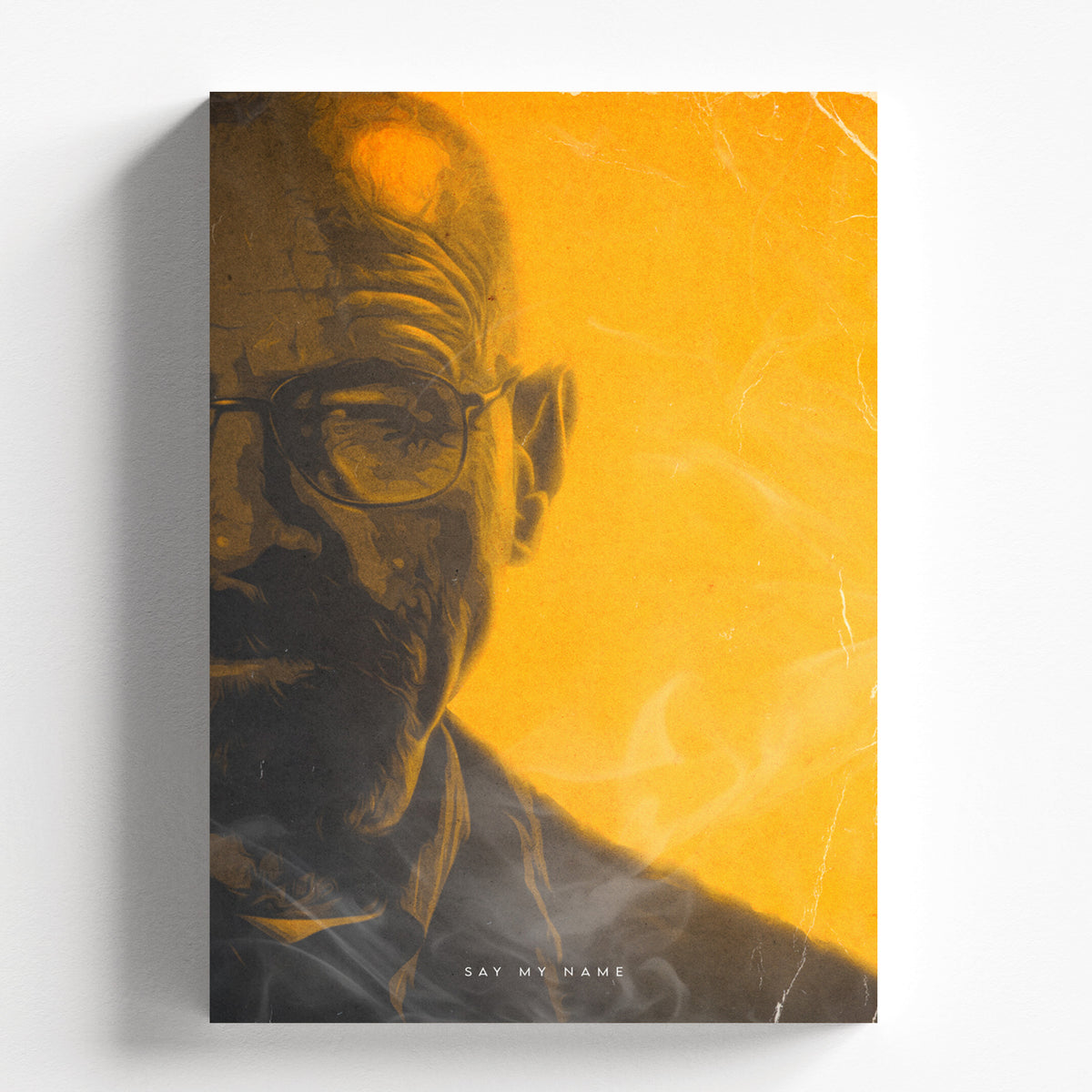 Breaking Bad Say My Name Walter White Poster