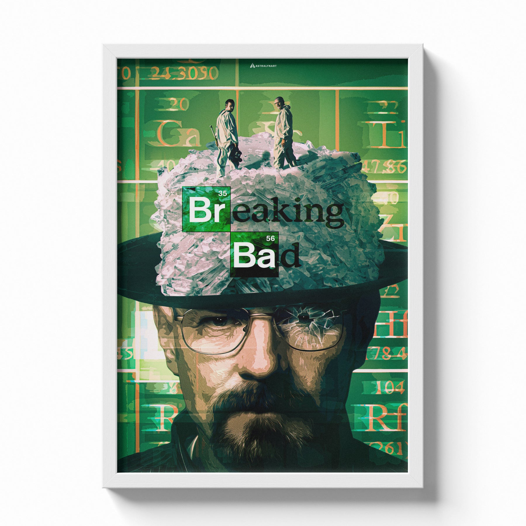 Breaking Bad Chemistry Walter White Poster
