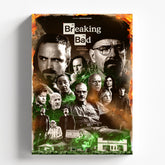 Breaking Bad Complete Cast Collage Poster