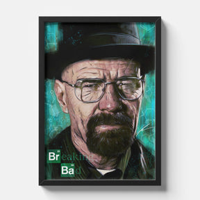 Breaking Bad Walter White Heisenberg Portrait Poster