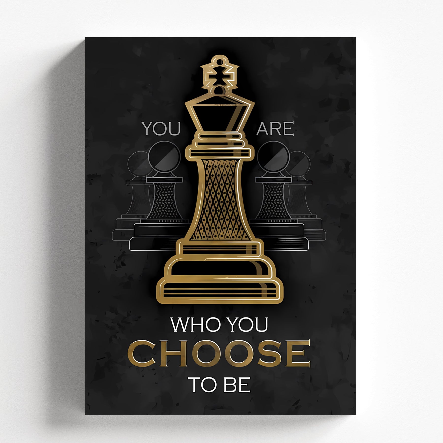 You Are Who You Choose To Be Poster