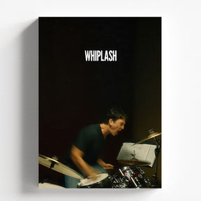 Whiplash Intense Drummer Cinematic Minimalist Movie Poster
