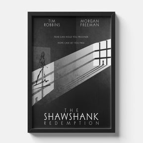Shawshank Redemption Minimalist Hope and Freedom Movie Poster