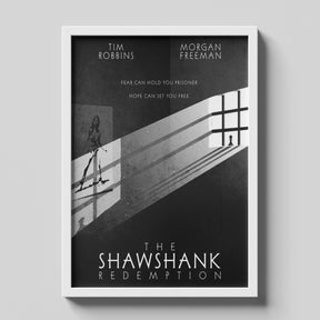 Shawshank Redemption Minimalist Hope and Freedom Movie Poster
