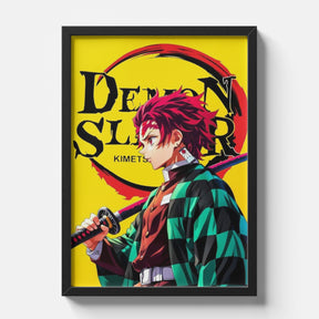 Demon Slayer Tanjiro Poster | Kimetsu no Yaiba Anime Wall Art