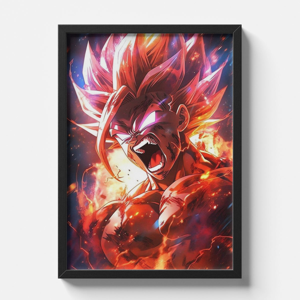 Dragon Ball Z Goku Poster | Super Saiyan Anime Wall Art