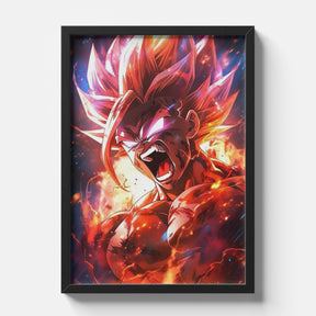 Dragon Ball Z Goku Poster | Super Saiyan Anime Wall Art