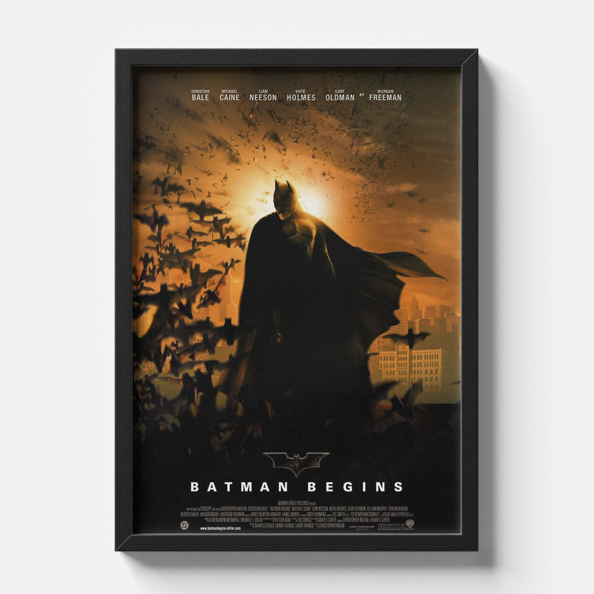 Batman Begins Dark Knight Rising Gotham City Wall Poster