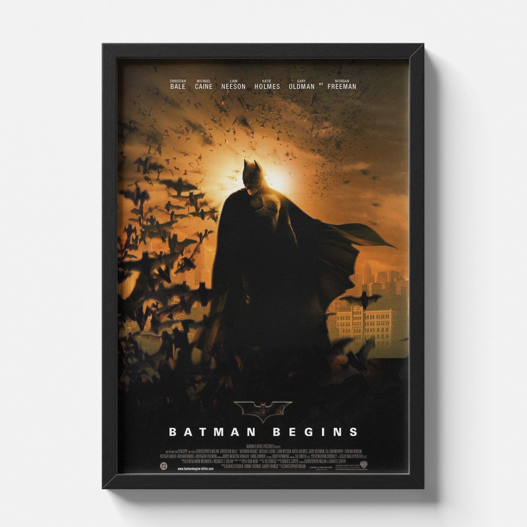 Batman Begins Dark Knight Rising Gotham City Wall Poster