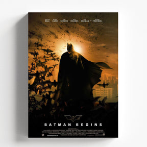 Batman Begins Dark Knight Rising Gotham City Wall Poster