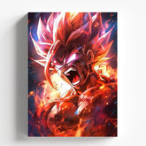 Dragon Ball Z Goku Poster | Super Saiyan Anime Wall Art