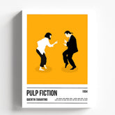 Pulp Fiction Minimalist Dance Scene Movie Poster Art