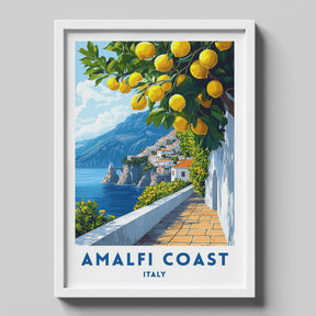 Sun-Drenched Amalfi Coast Lemon Grove