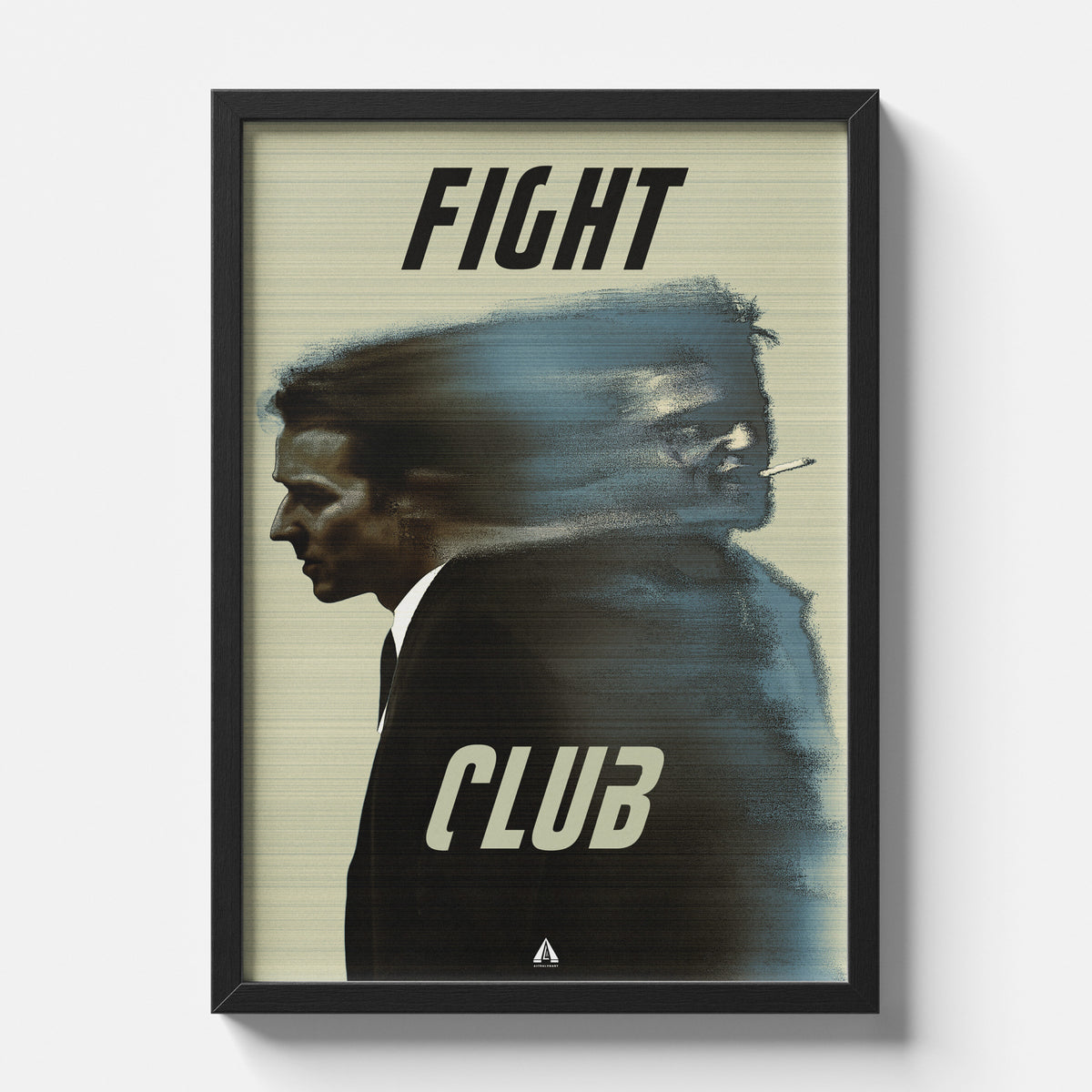Fight Club Dual Identity Minimalist Movie Poster Wall Art