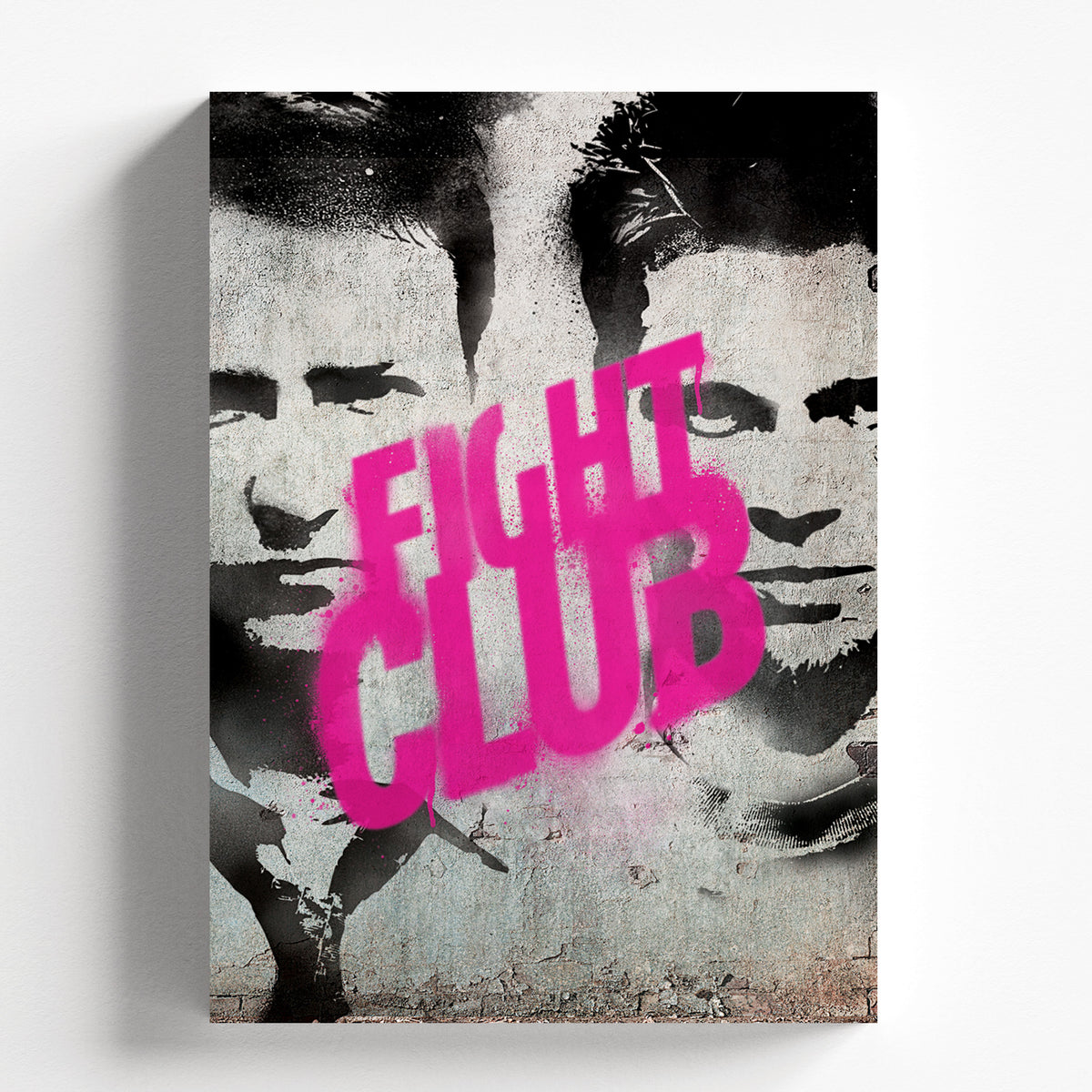 Fight Club Graffiti Style Movie Poster Wall Art