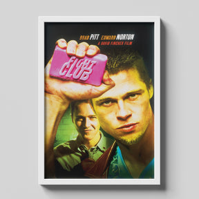 Fight Club Classic Movie Poster Cult Film Wall Art