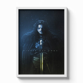 Game of Thrones “Winter Has Come” Jon Snow Poster
