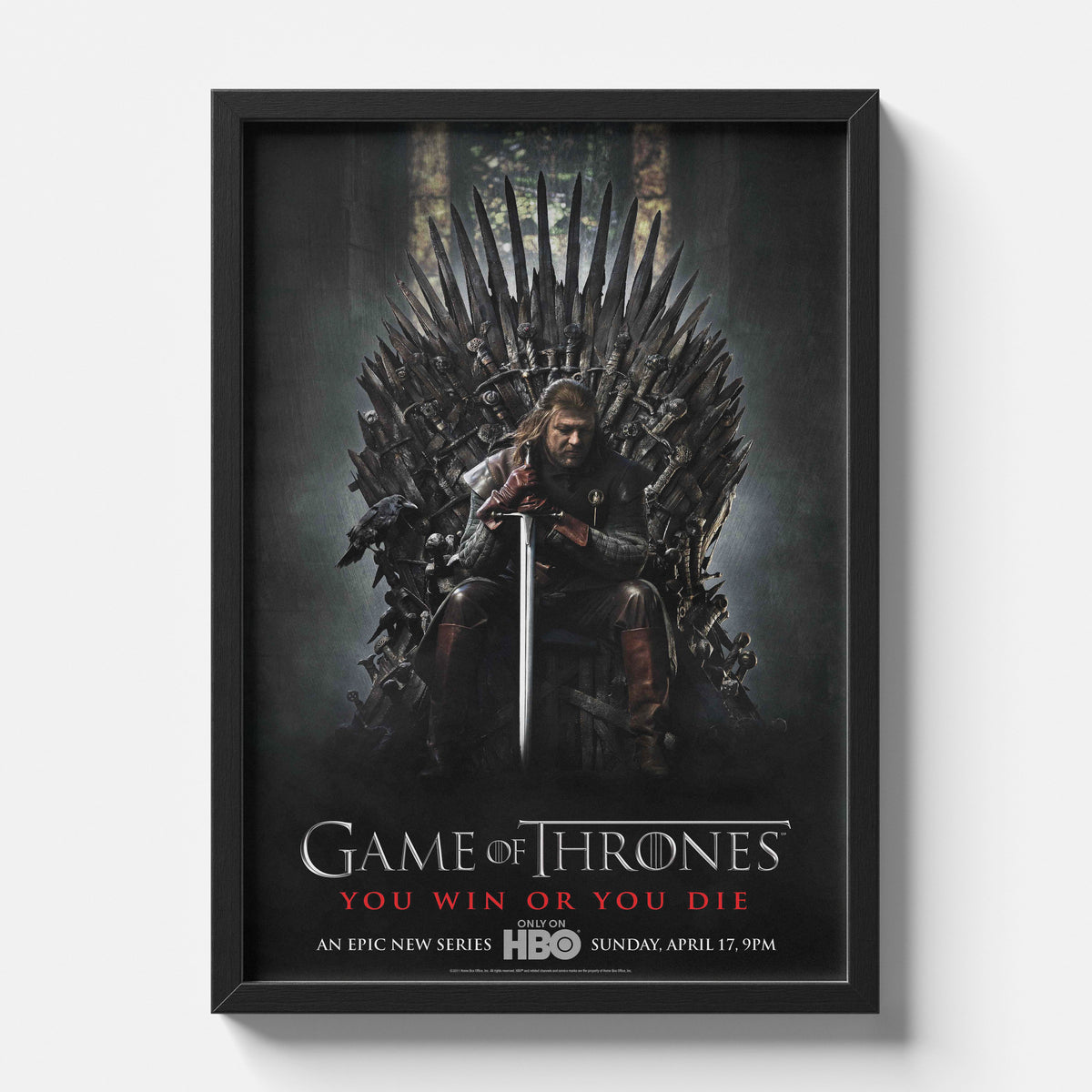 Game of Thrones Iron Throne Poster