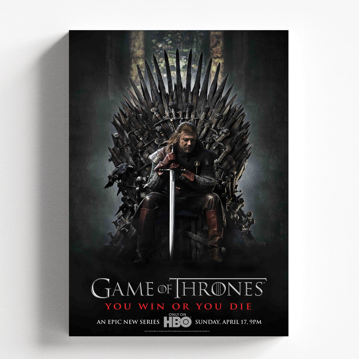 Game of Thrones Iron Throne Poster