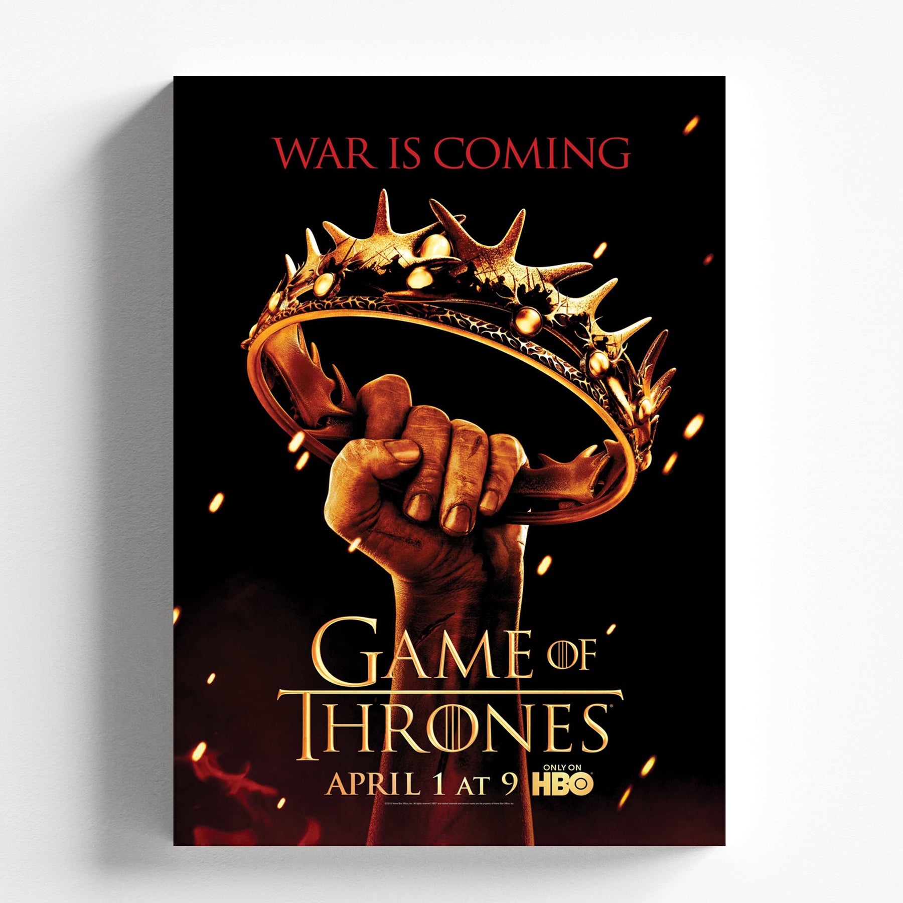 Game of Thrones War Is Coming Poster