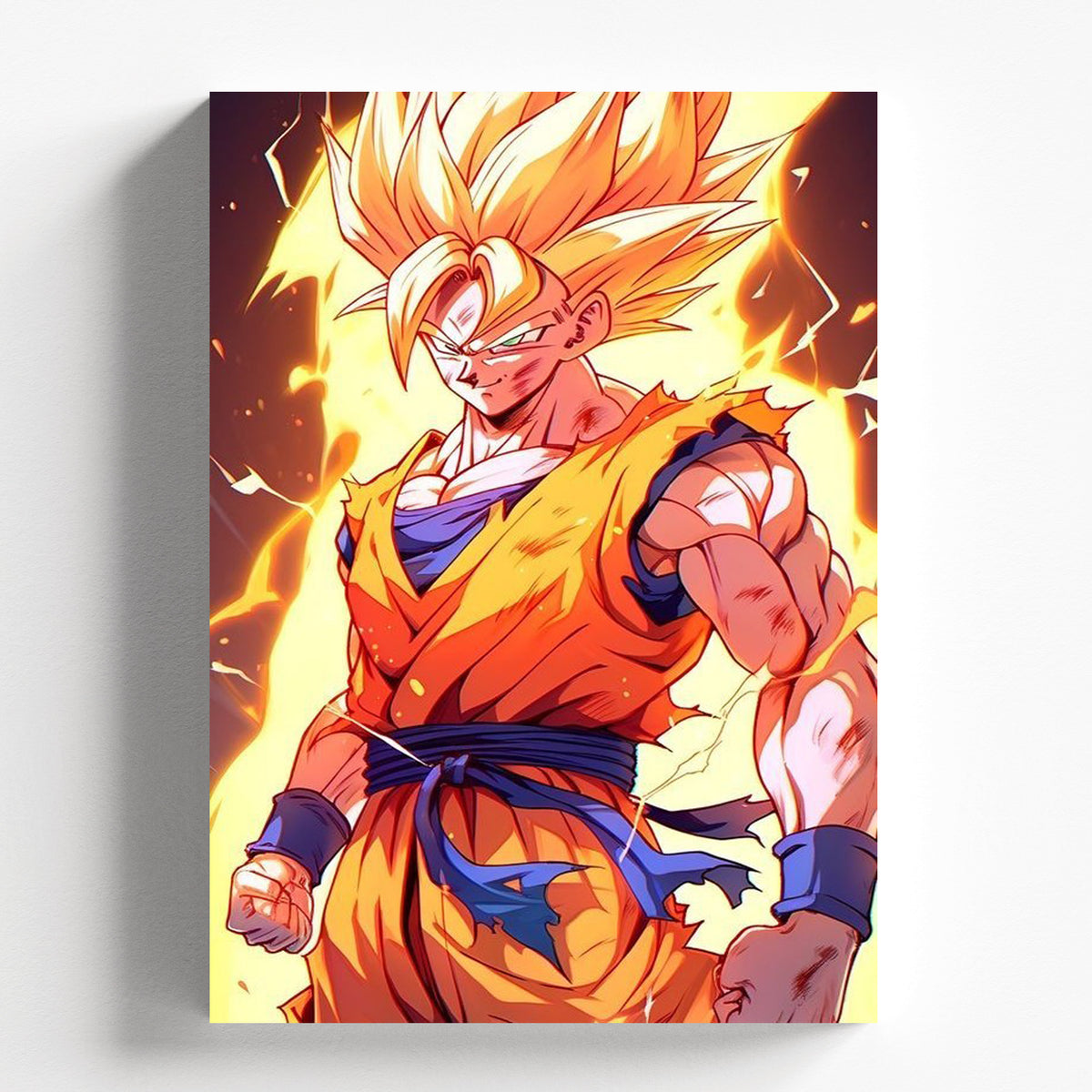 Dragon Ball Z Super Saiyan Goku Power Poster