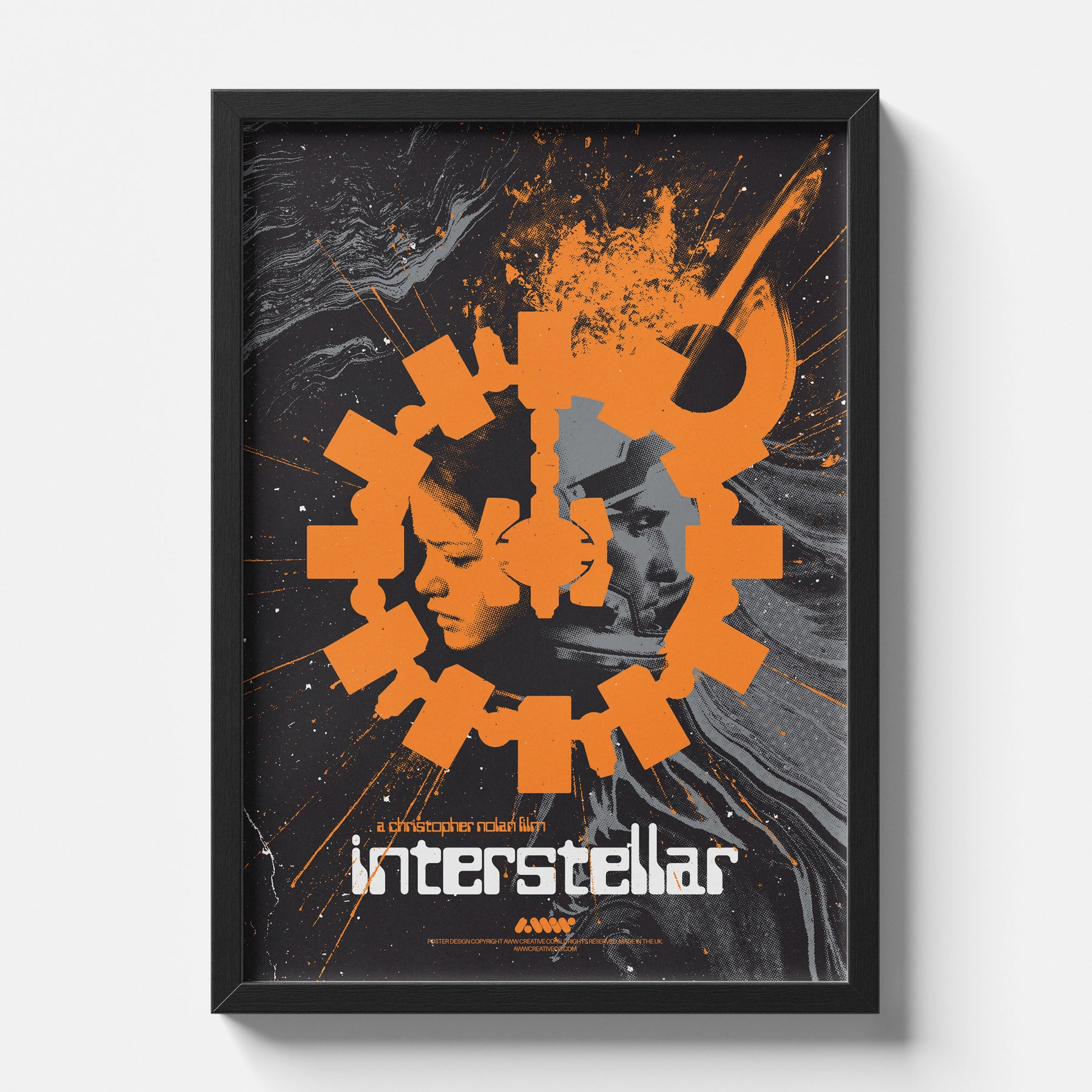 Interstellar Abstract Time and Space Poster