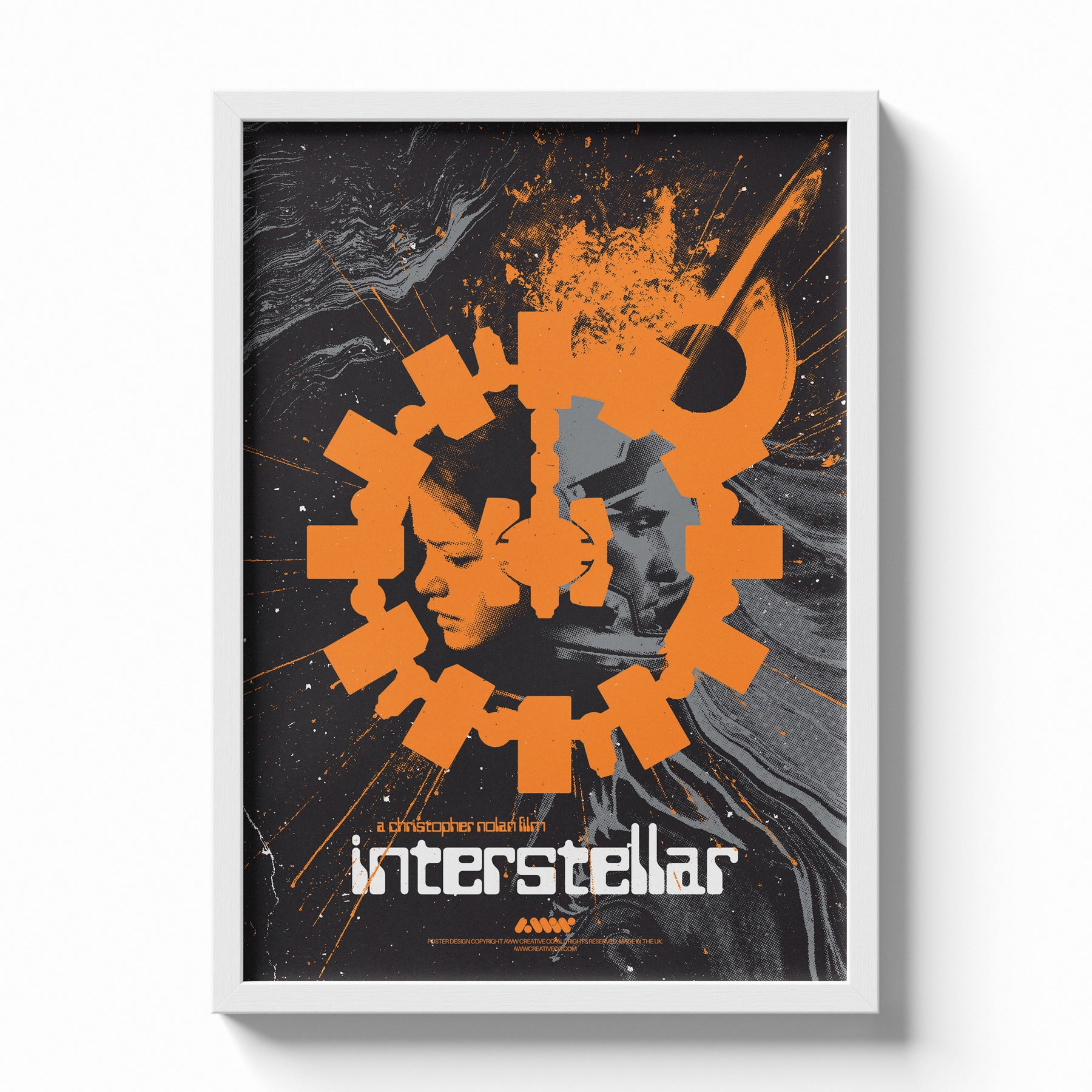 Interstellar Abstract Time and Space Poster