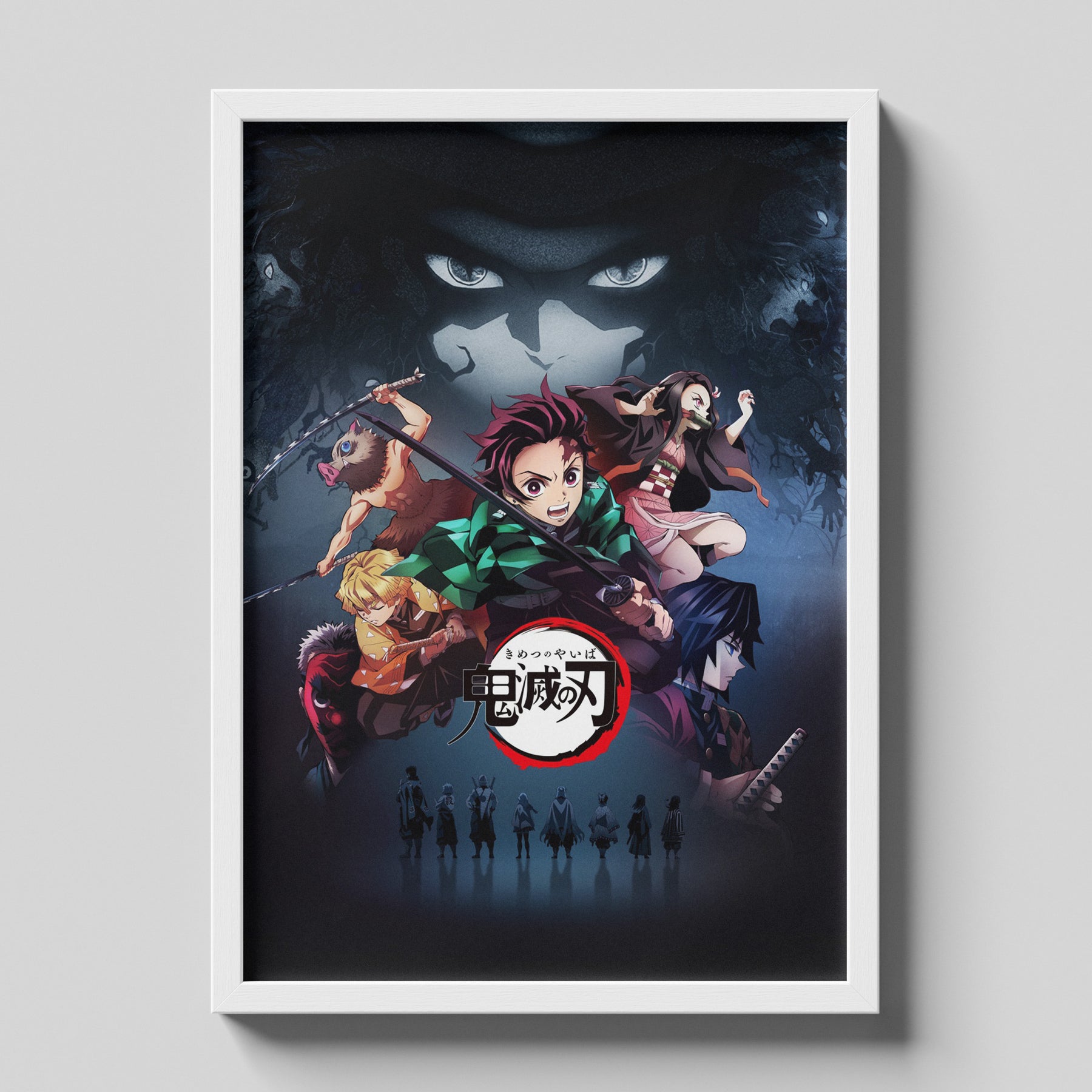 Demon Slayer Group Poster – Kimetsu No Yaiba Heroes