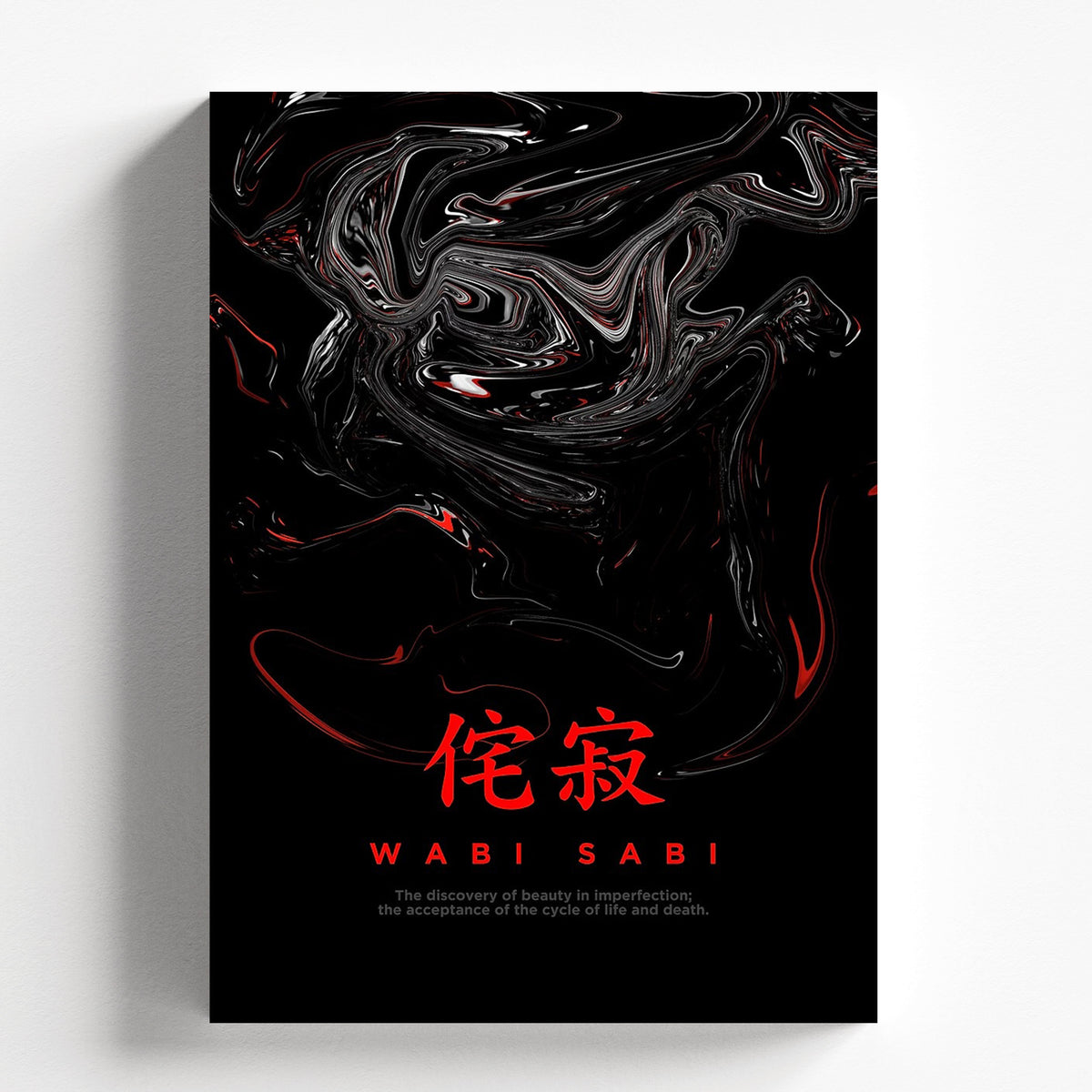 Wabi Sabi Abstract Japanese Philosophy Modern Wall Art